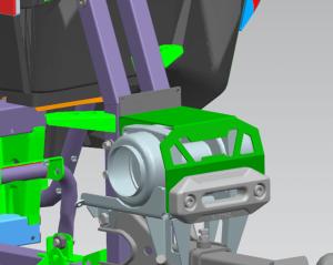 Zadný navijak CFMOTO X850 X1000 G3 s držiakom