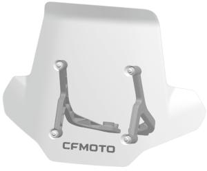 Plexi štít CFMOTO X850 X1000 G3 2024+ (stredne vysoký) 9AWV-805300-8000