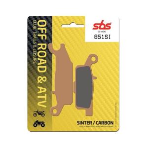 Brzdové obloženie SBS 851SI (GRIZZLY 700 EFI) (SBS 851SI)