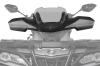 Plexi štít Overland so šedými krytmi riadidiel CFMOTO X850/X1000