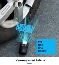 Akumulátorová vzduchová pumpa BikeAngel
