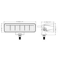 LED rampa Kamar (6x led)