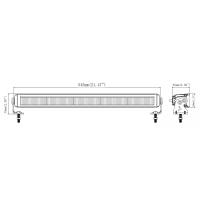 LED rampa Kamar 12/24V - 54cm, 75W
