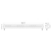 LED RAMPA 36 + 72 LED s pozičným pásikom