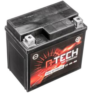 Batéria 12V, YTX5L-BS, 4AH, 70A, Bezúdržbová MF AGM 114X71X106, A-TECH (vr. balenia elektrolytu)