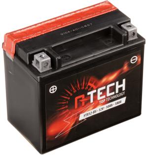 Batéria 12V, YTX12-BS, 10AH, 180A, Bezúdržbová MF AGM 150X87X130 A-TECH (aktivovaná)