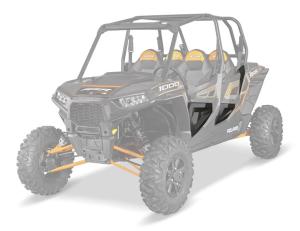 Spodné dvere Polaris (RZR TURBO S 4 19-21, XP 4 TURBO 16-21, XP 4 1000 14-23)