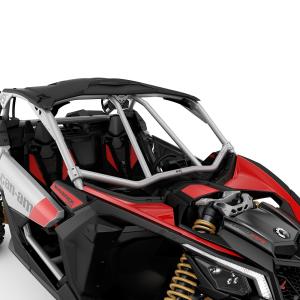 Predný ochranný rám - Lonestar Racing (strieborná) (Maverick, Maverick MAX)
