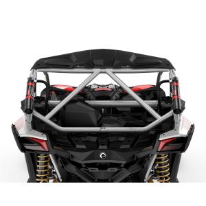 Zadný ochranný rám - Lonestar Racing (strieborná) (Maverick, Maverick MAX)