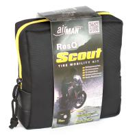 Kompresor Airman Resq Scout 12V + 100ml tesniaca výplň pneu