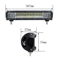 Dvojradová svetelná rampa Teehon (90 W, 367 mm)
