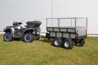 Vozík QuadKit FARMER PROFI 4W Hydraulic (s homologizáciou)