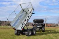 Vozík QuadKit FARMER PROFI 4W Hydraulic (s homologizáciou)