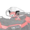 Veterný plexi štít POLARIS SPORTSMAN 570, 1000 (2021+) 2884946