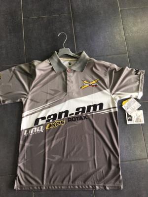 Polokošeľa Can-Am X-Race (šedá)