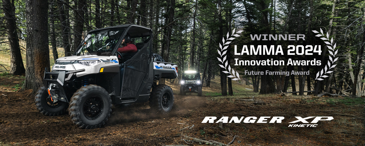 Polaris Ranger XP Kinetic získal ocenenie Future Farming na LAMMA Innovation Awards 2024