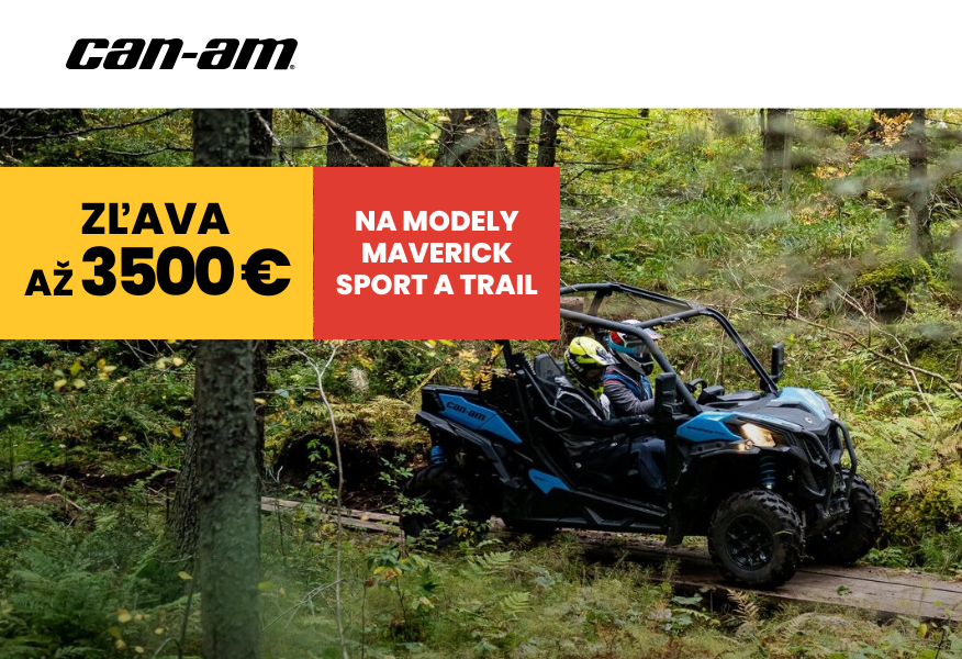 Can-Am Maverick Trail & Sport | Zľava až 3 500 €