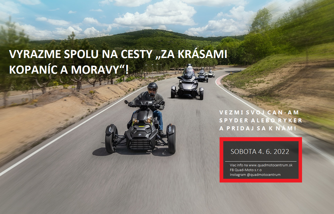 VYRAZME SPOLU NA CESTY „ZA KRÁSAMI KOPANÍC A MORAVY“ !