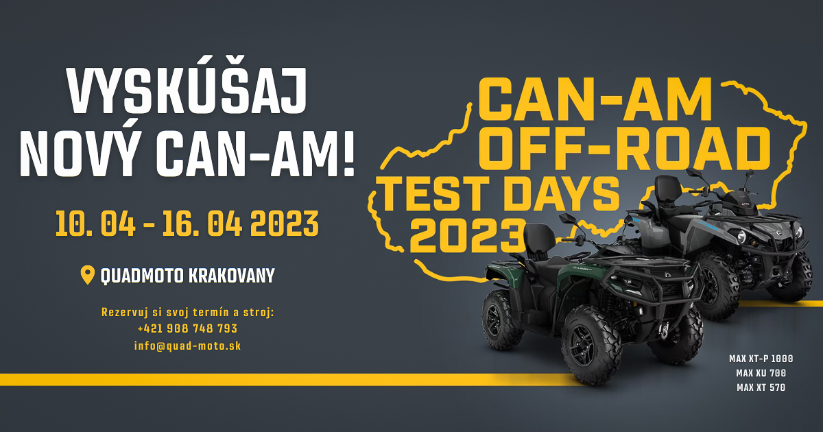 CAN-AM OFF-ROAD TEST DAYS 2023